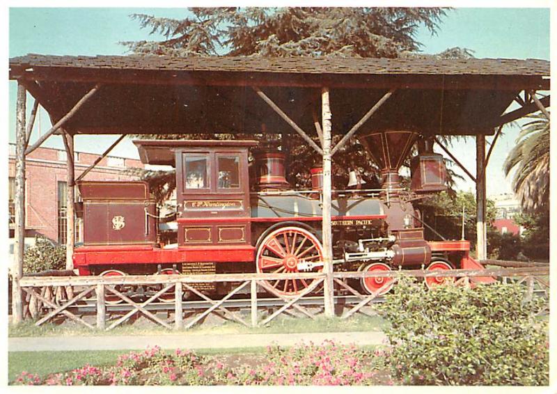 CP Huntington Locomotive - California State Railroad Museum