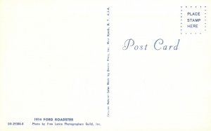 Vintage Postcard 1914 Classic Ford Roadster Model Automobile Car Transportation