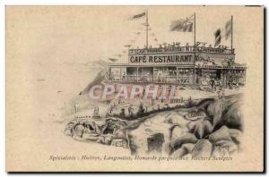 Rotheneuf - The Rocks Sculptes - Restaurant - Lobsters Lobsters Oysters Old P...