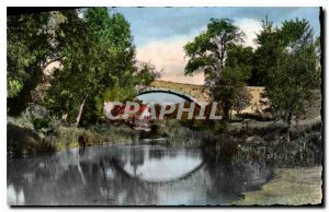 Old Postcard Environs of Aix en Provence Pont des Trois Sautets