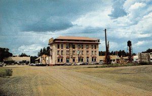 Vintage Postcard MEDICINE BOW, WYOMING Street Scene ca 1960s Lincoln Highway