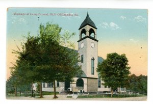 ME - Old Orchard Beach. Campground Tabernacle. RPO- Portland & Boston RR