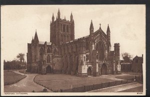 Herefordshire Postcard - Hereford Cathedral    RS4094