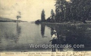 Vancouver Harbour, Stanley Park Vancouver British Columbia, Canada Postal Use...