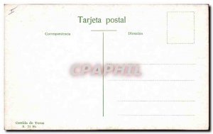 Old Postcard Bullfight Bullfight Poniendo banderillas banderillas Pose