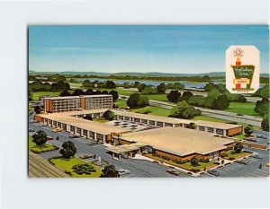 Postcard Holiday Inn, East Springfield, Illinois