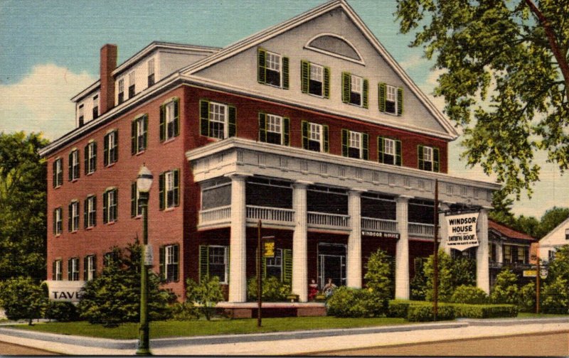 Vermont Windsor The Windsor House Hotel Curteich