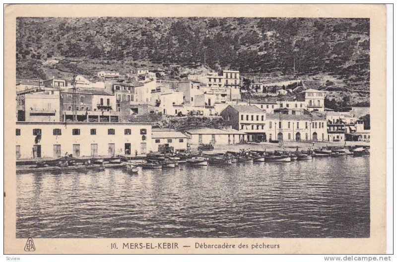 Mers-el-Kébir , Algeria , 00-10s : Debarcadere des pscheurs