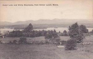 Maine Center Lovell Kezar Lake And White Mountains From Center Lovell Albertype