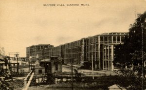 ME - Sanford. Sanford Mills    (crease)