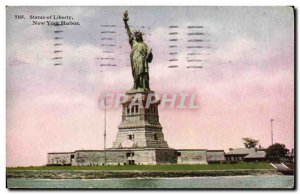 Old Postcard Statue of Liberty Statue of Liberty New York