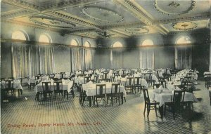 Bettes Bushy Hotel Mc Alaster Oklahoma Interior C1910 Dining Room Postcard 11399