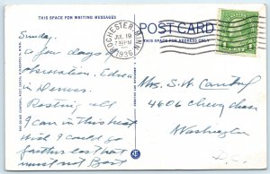 c1920s Rochester, MN New Clinic Building PC Downtown Car Art Co-MO Teich A274