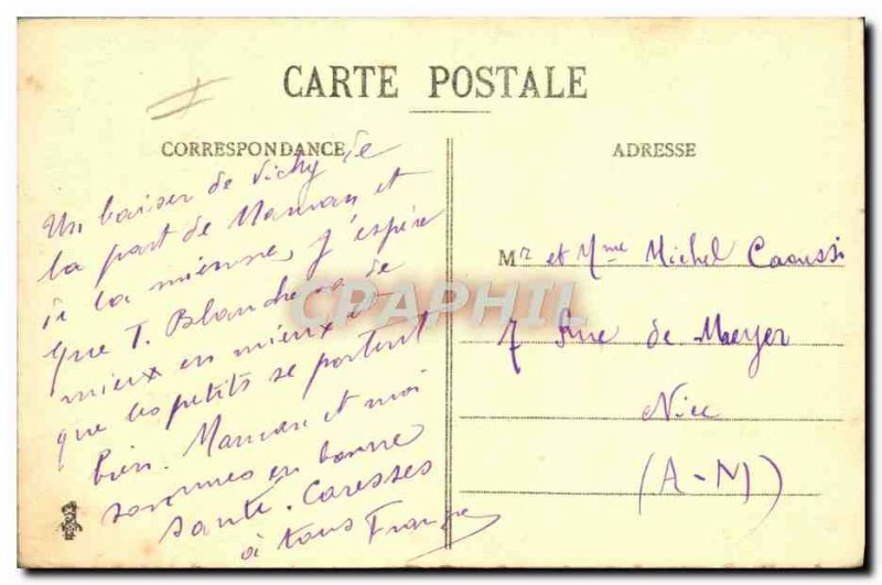 Old Postcard Vichy Golf