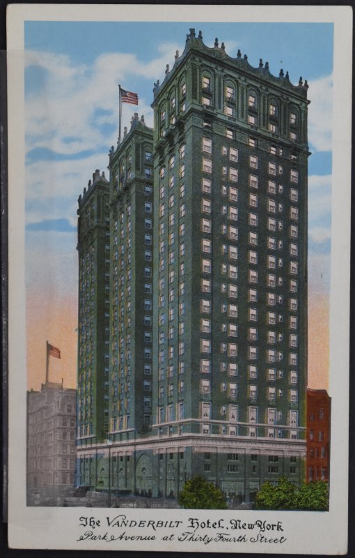 New York, NY - The Vanderbilt Hotel, Park Ave at 34th Street
