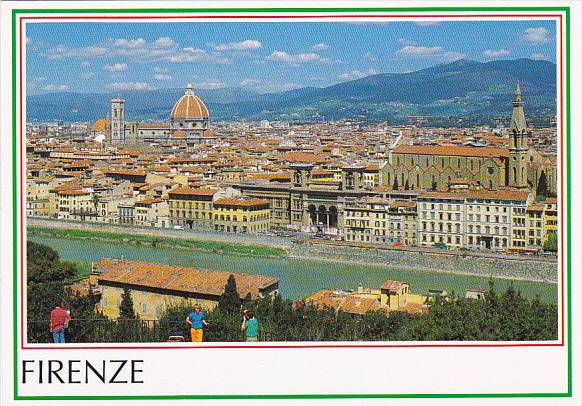 Italy Firenze Veduta Panoramica