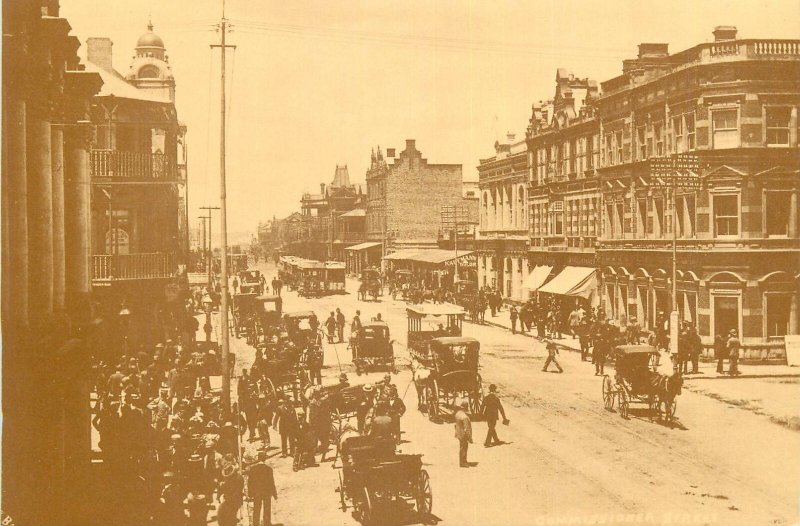 Postcard UK British Star Barnett collection Comissioner Street 1896