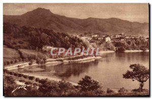 Old Postcard Hendaye's Peak Haya and Hendaye City Beautiful Views of View