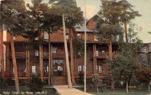 Higby Camp Big Moose, New York Postcard