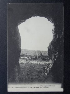 France Somme BOIS DE CISE La Grotte du Chein c1903 Postcard