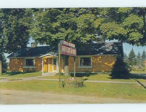 Unused Pre-1980 PAUL BUNYAN RESTAURANT Newberry Michigan MI hs4256