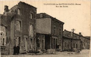 CPA VIGNEULLES-les-Hattonchatel - Rue des Écoles (432344)