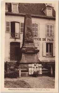 CPA MONTAIGUT-en-COMBRAILLES Le Monument aux Morts (1253894)