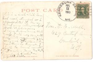 Post Card 1910 Maine