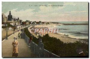 Le Havre - Le Boulevard Maritime - Old Postcard