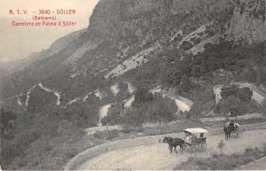 uk42798 soller baleares  carretera de palma a soler spain