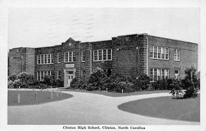 Clinton High School Clinton, North Carolina NC Postcard
