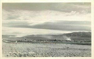 1940s View of Wellls Nevada RPPC Photo Postcard 20-6165