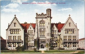 USA Ryerson Physical Laboratory University Of Chicago Illinois Postcard 03.57