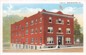 J52/ New Brighton Pennsylvania Postcard c1910 YMCA Building 135