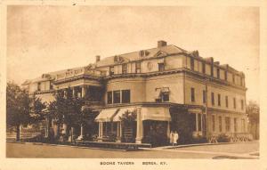 Berea Kentucky birds eye view Boone Tavern street scene antique pc Y14857