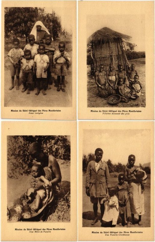 MALAWI NYASALAND SOUTH AFRICA 18 Vintage AFRICA Postcards Mostly pre-1970(L4207)