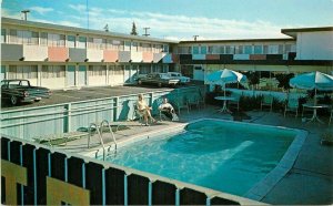 Hotel Rancho Dolores Swimming Pool San Mateo California Postcard Frank 20-9731