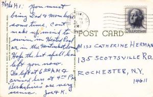 Shells and Greetings from Cape Cod, Massachusetts - pm 1966