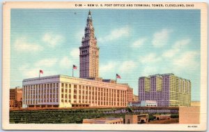 M-107275 New US Post Office and Terminal Tower Cleveland Ohio USA