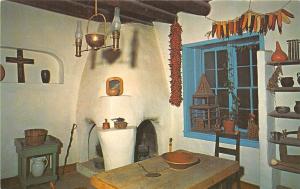 BG13953 kitchen of the kit carson home in taos  types folklore  new mexico usa