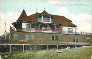 MA, Lawrence, Massachusetts, Lawrence Canoe Club, Exterior View, Souvenir PC Pub