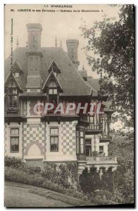 Old Postcard Lisieux and its Surroundings Chateau of Monteillerie