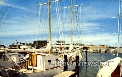 Yacht Basin - Clearwater Beach, Florida FL