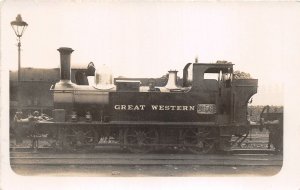 br109058 great western uk train bristol exter railway locomotive real photo