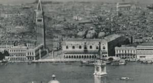 RPPC Panorama of Saint George Island at Venice, Italy