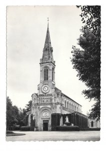 France Deauville Calvados L' Eglise Church St Augustin Vntg RPPC 4X6 Pos...