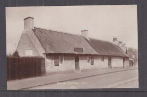 SCOTLAND, ROBERT BURNS HOUSE, AYR, c1930 real photo ppc., unused.