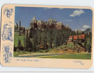 Postcard The Banff Springs Hotel, Banff, Canada