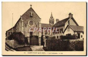 Old Postcard Saint Pair Sur Mer Carmel