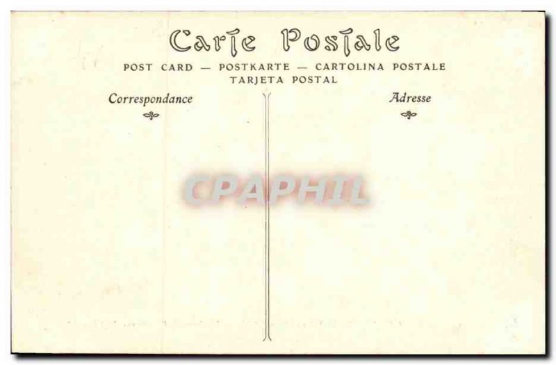 Old Postcard Malmaison Old residence Napoleion 1 Bathroom